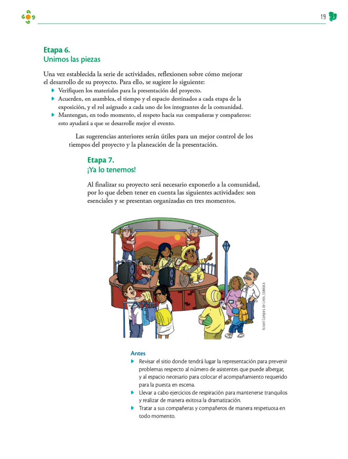 Miniatura página 20 de Colección Nanahuatzin. Nuestro libro de Proyectos.  Tomo III.  Libro de Educación Telesecundaria Grado 3°  Ciclo Escolar 2025 - 2026