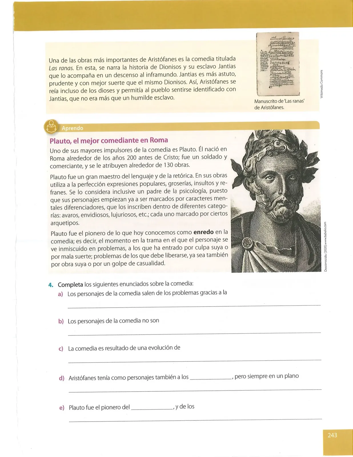 Página 243 de Lengua Y Literatura · 8 EGB · 2025