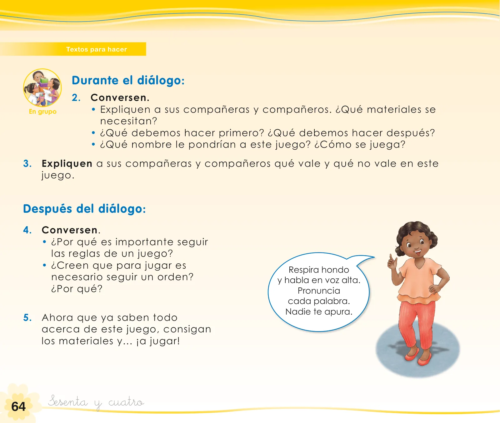 Miniatura página 66 de Comunicación 1 : cuaderno de trabajo para primer grado de Educación Primaria 2019 · 2019