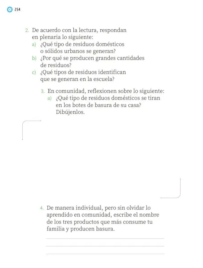 Página 257 de Proyectos Escolares. Libro de Educación Primaria Grado 2° Ciclo Escolar 2025 - 2026