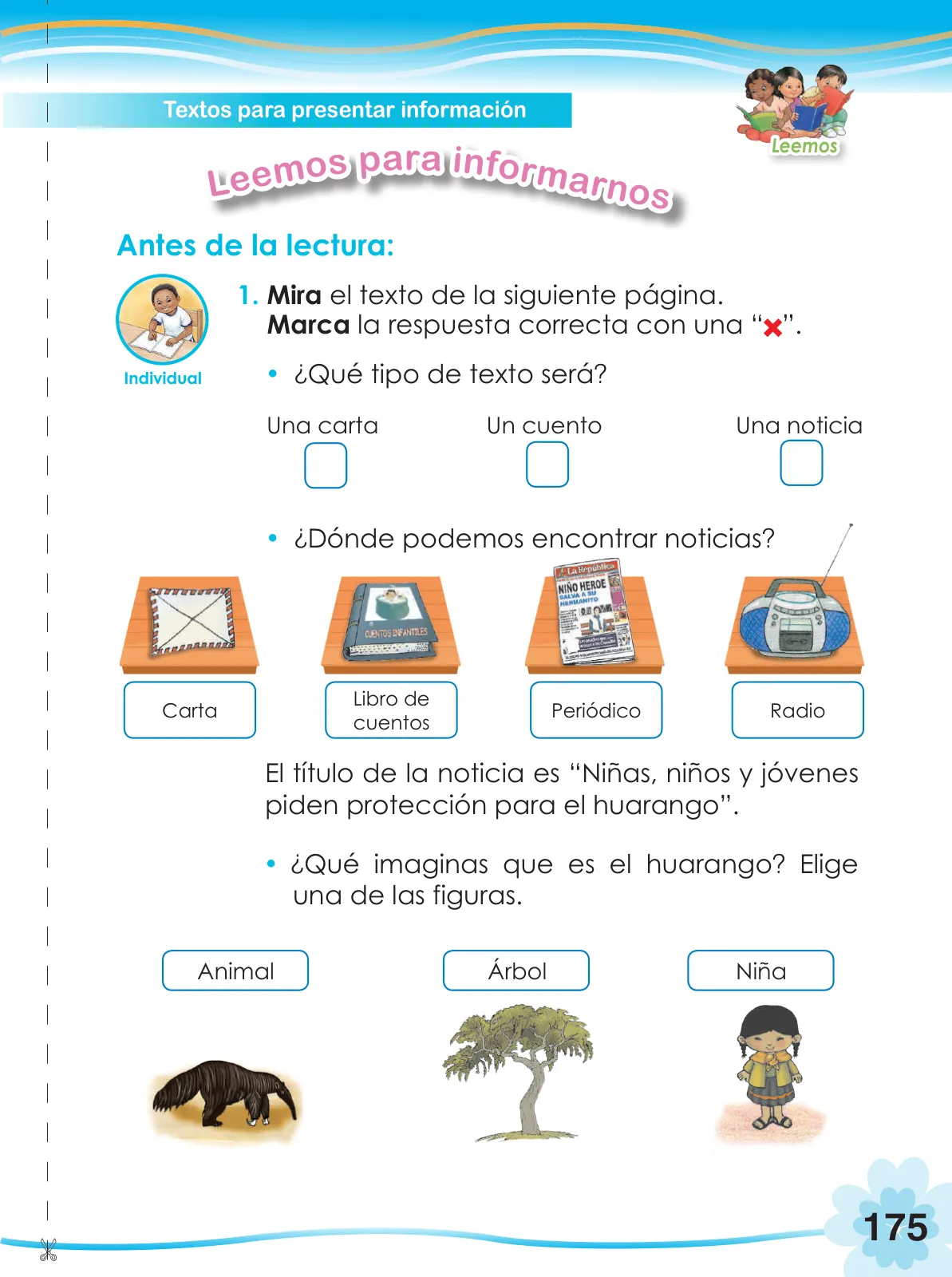 Miniatura página 177 de Comunicación 2 : cuaderno de trabajo para segundo grado de Educación Primaria 2019 · 2019