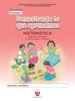 Portada de Kit de evaluación Proceso 1 Demostrando lo que aprendimos : Matemática, segundo trimestre, ﻿Cuarto grado - Primaria · 2019