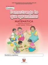 Portada de Kit de evaluación Proceso 1 Demostrando lo que aprendimos : Matemática, segundo trimestre, Cuarto grado - Primaria · 2019