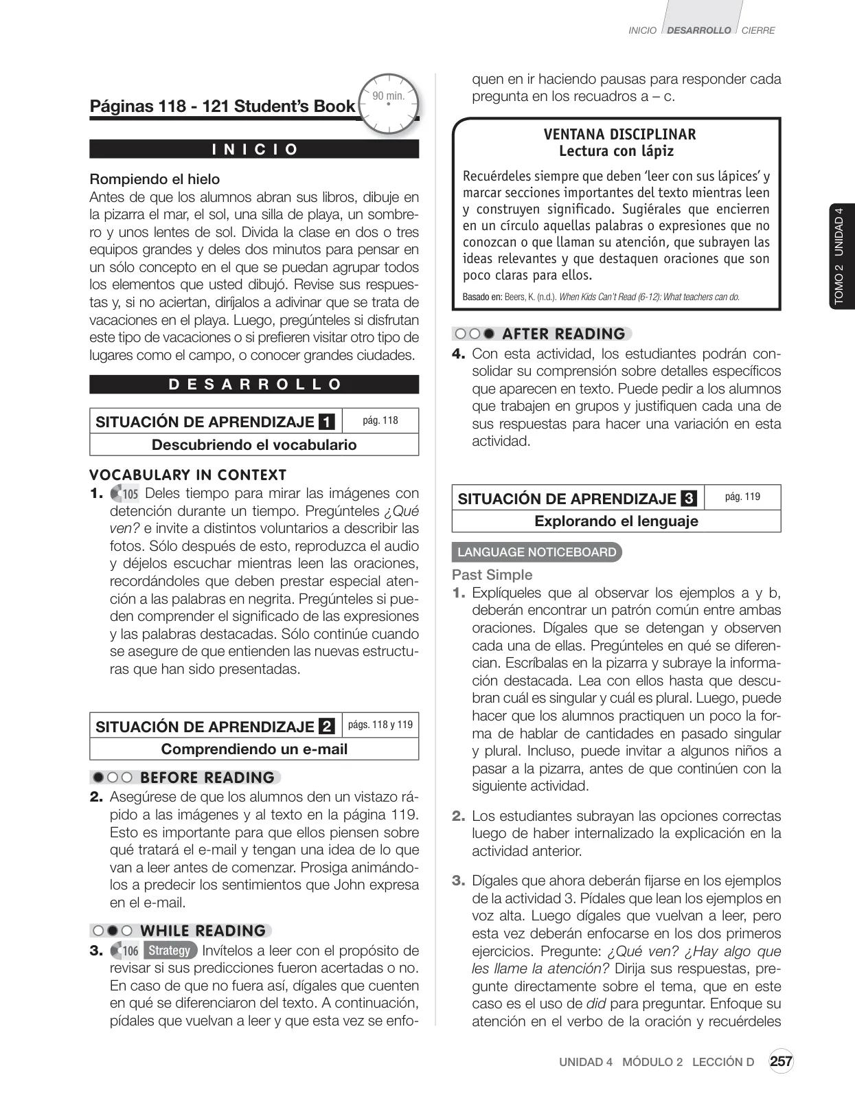 Miniatura página 153 de Inglés – Sexto Básico | Student’s Book MINEDUC – Descargar PDF · 2024