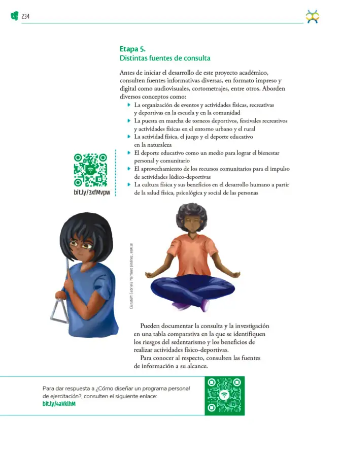 Página 235 de Colección Nanahuatzin. Nuestro libro de Proyectos. Tomo III. Libro de Educación Telesecundaria Grado 3° Ciclo Escolar 2025 - 2026