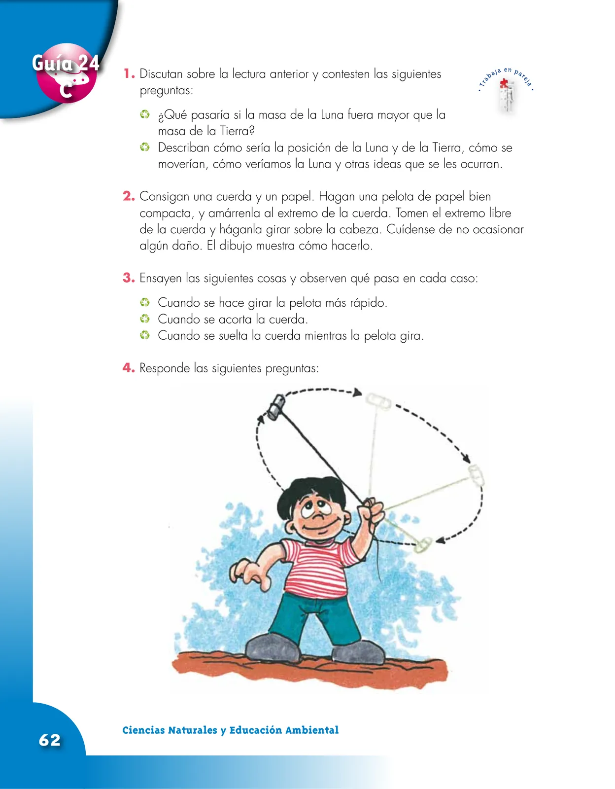 Página 62 de Ciencias Naturales 4° · Cartilla 03