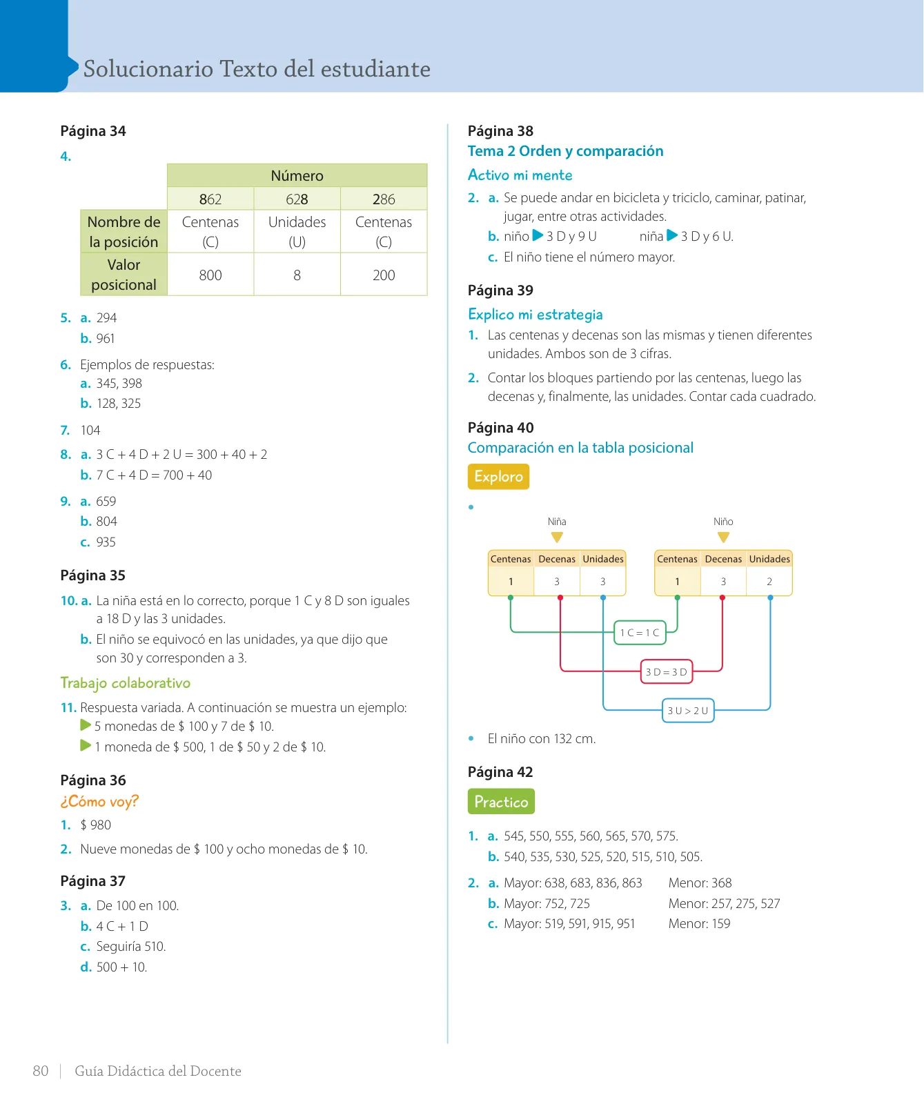 Miniatura página 82 de Matemática – Tercero Básico | Texto del Estudiante MINEDUC – Descargar PDF · 2024