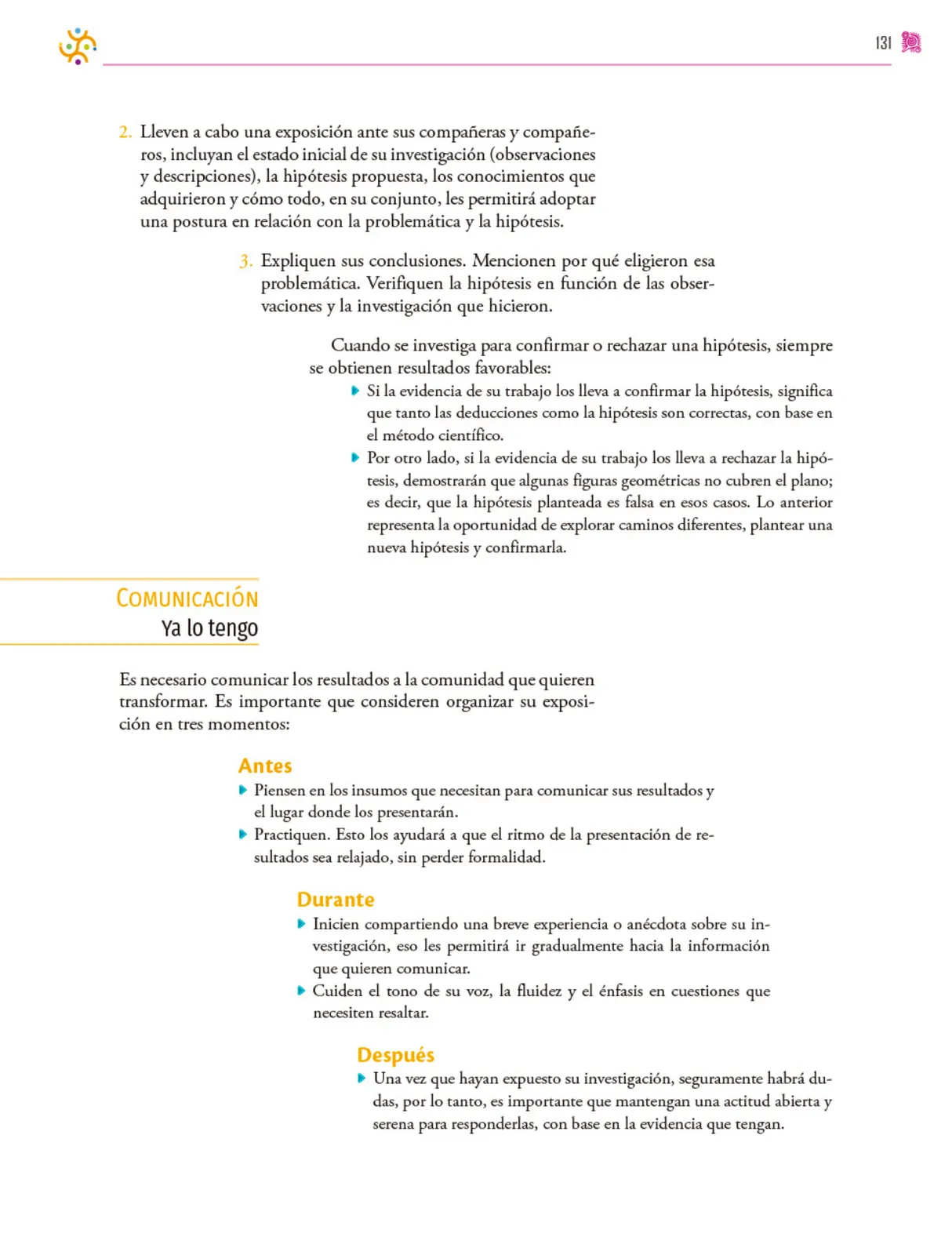 Miniatura página 132 de Colección Sk´asolil. Nuestro libro de proyectos.   Libro de Educación Secundaria Grado 2°  Ciclo Escolar 2025 - 2026