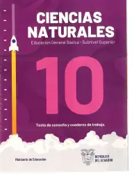 Portada de Ciencias Naturales · 10 EGB · 2024
