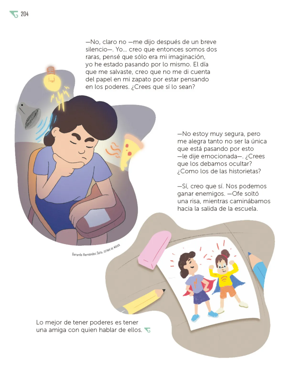 Página 205 de Múltiples lenguajes. Libro de Educación Primaria Grado 5° Ciclo Escolar 2025 - 2026