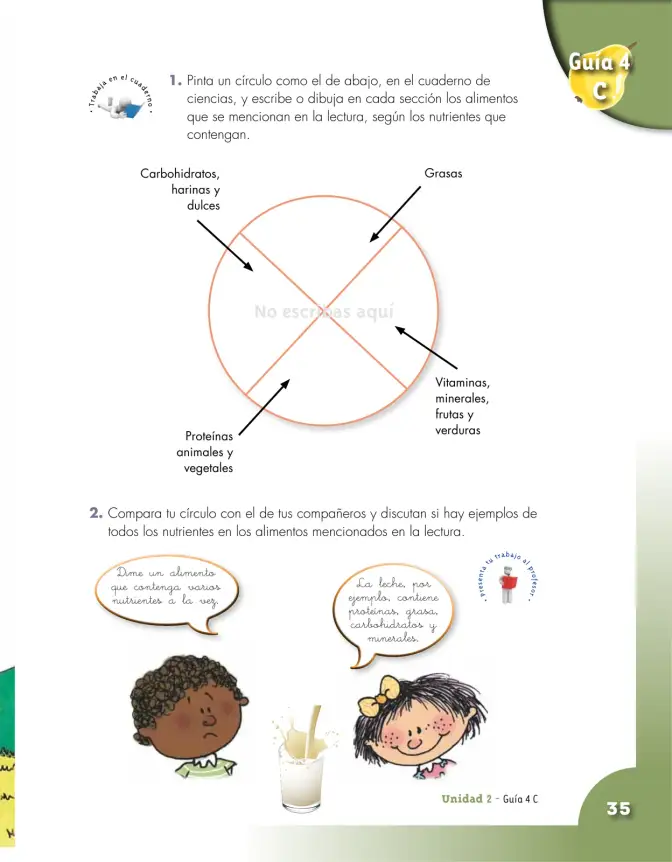 Página 35 de Ciencias Naturales 4° · Cartilla 01