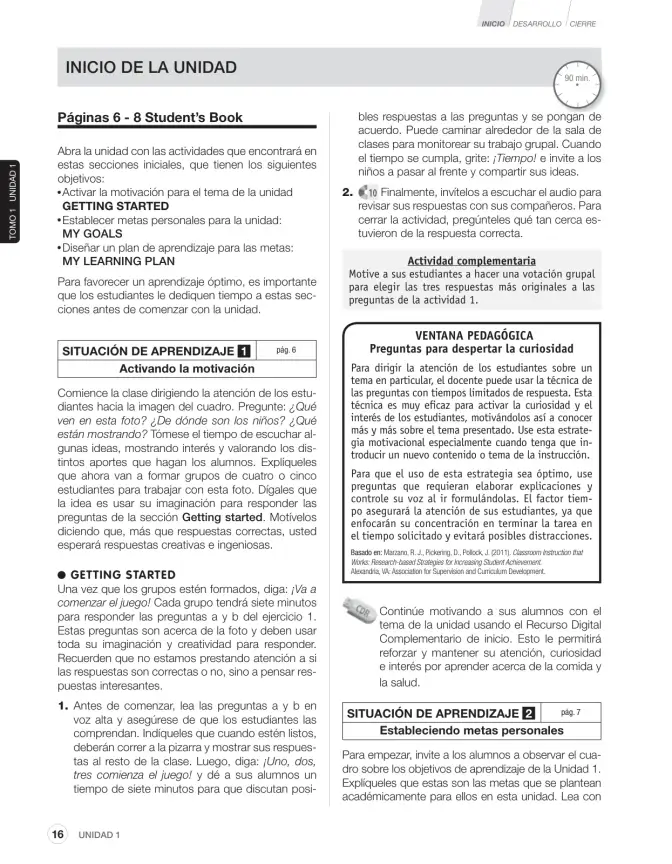 Página 28 de Inglés – Sexto Básico | Student’s Book MINEDUC – Descargar PDF · 2024