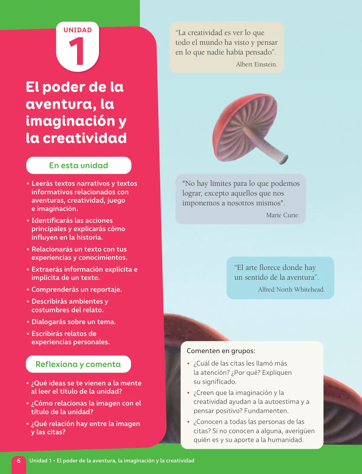 Miniatura página 8 de Lenguaje y Comunicación – Sexto Básico | Texto del Estudiante MINEDUC – Descargar PDF · 2024