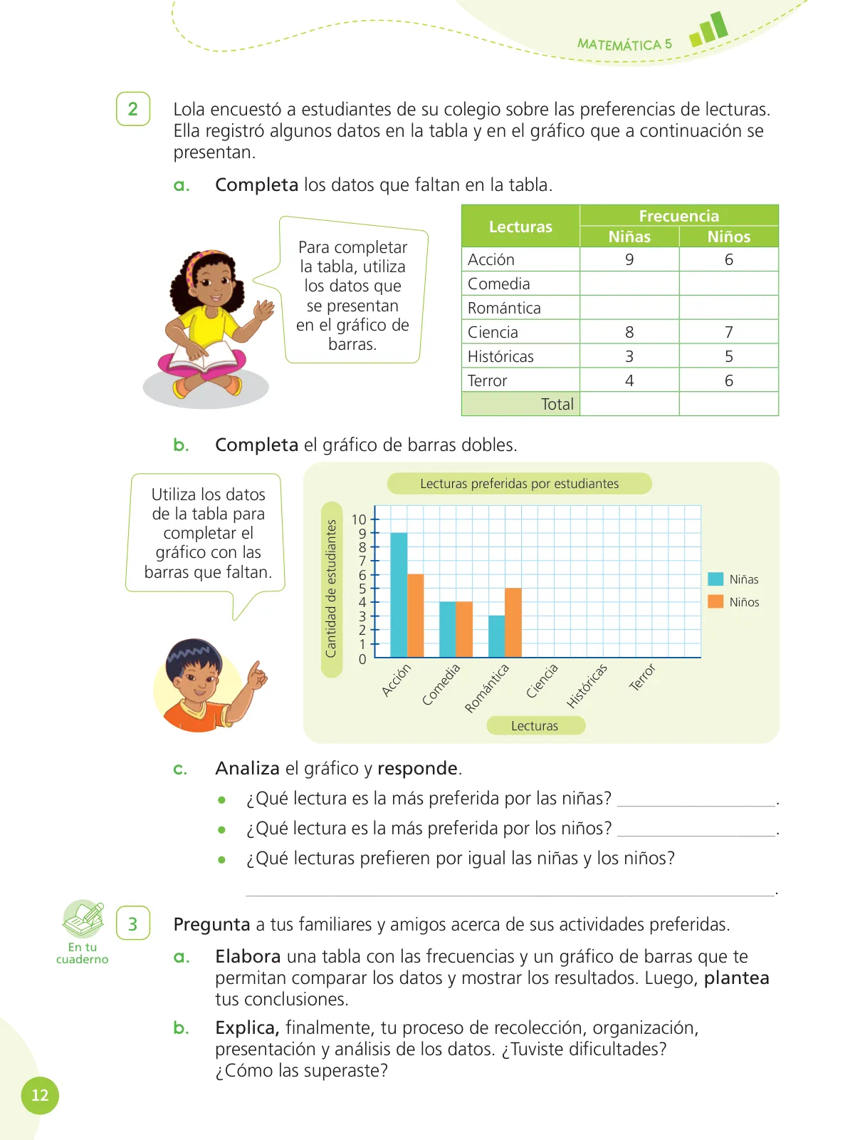 Página 14 de Cuadernillo de Matemática 5, quinto grado de Primaria ﻿ · 2023