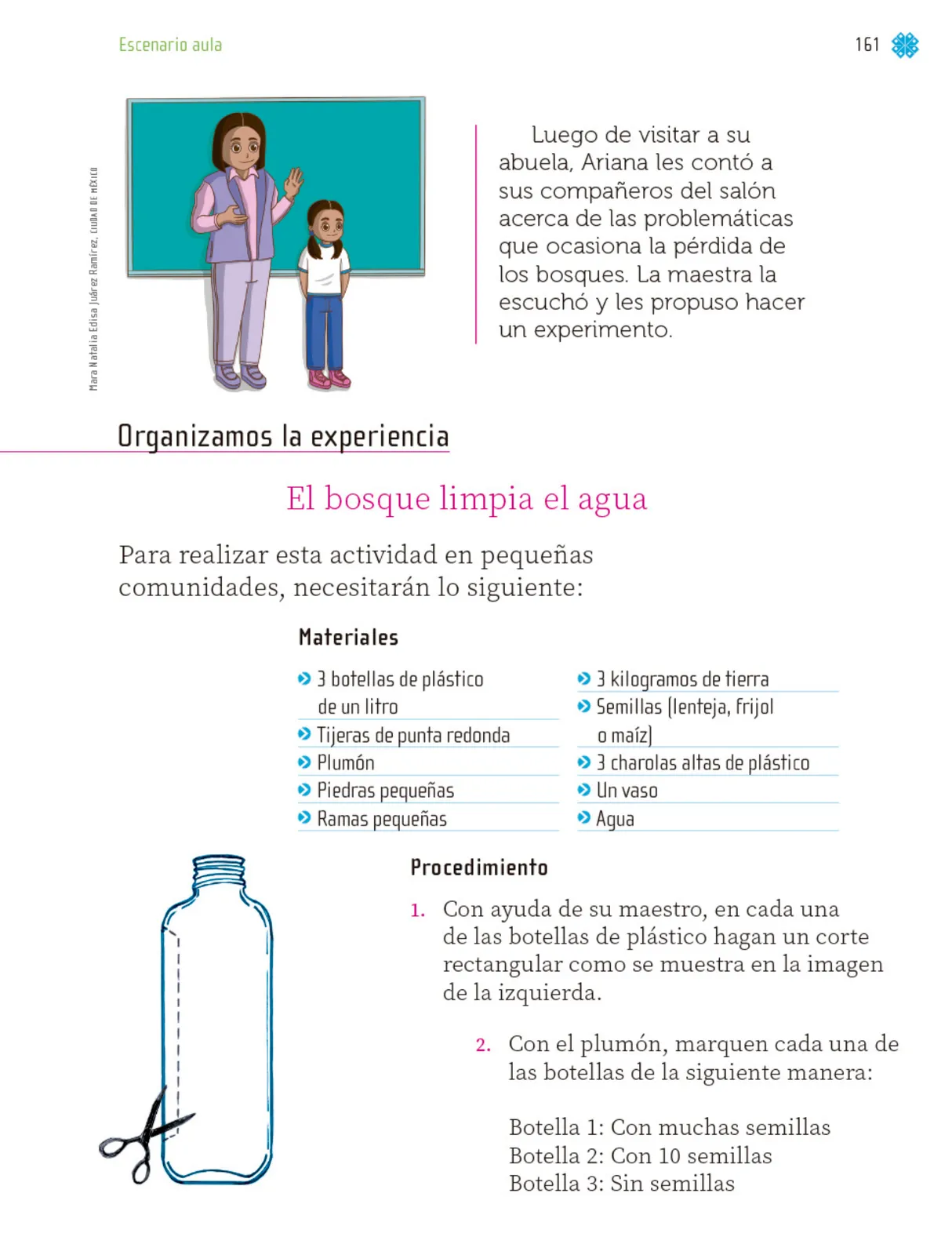 Miniatura página 162 de Proyectos de Aula.   Libro de Educación Primaria Grado 1°  Ciclo Escolar 2025 - 2026