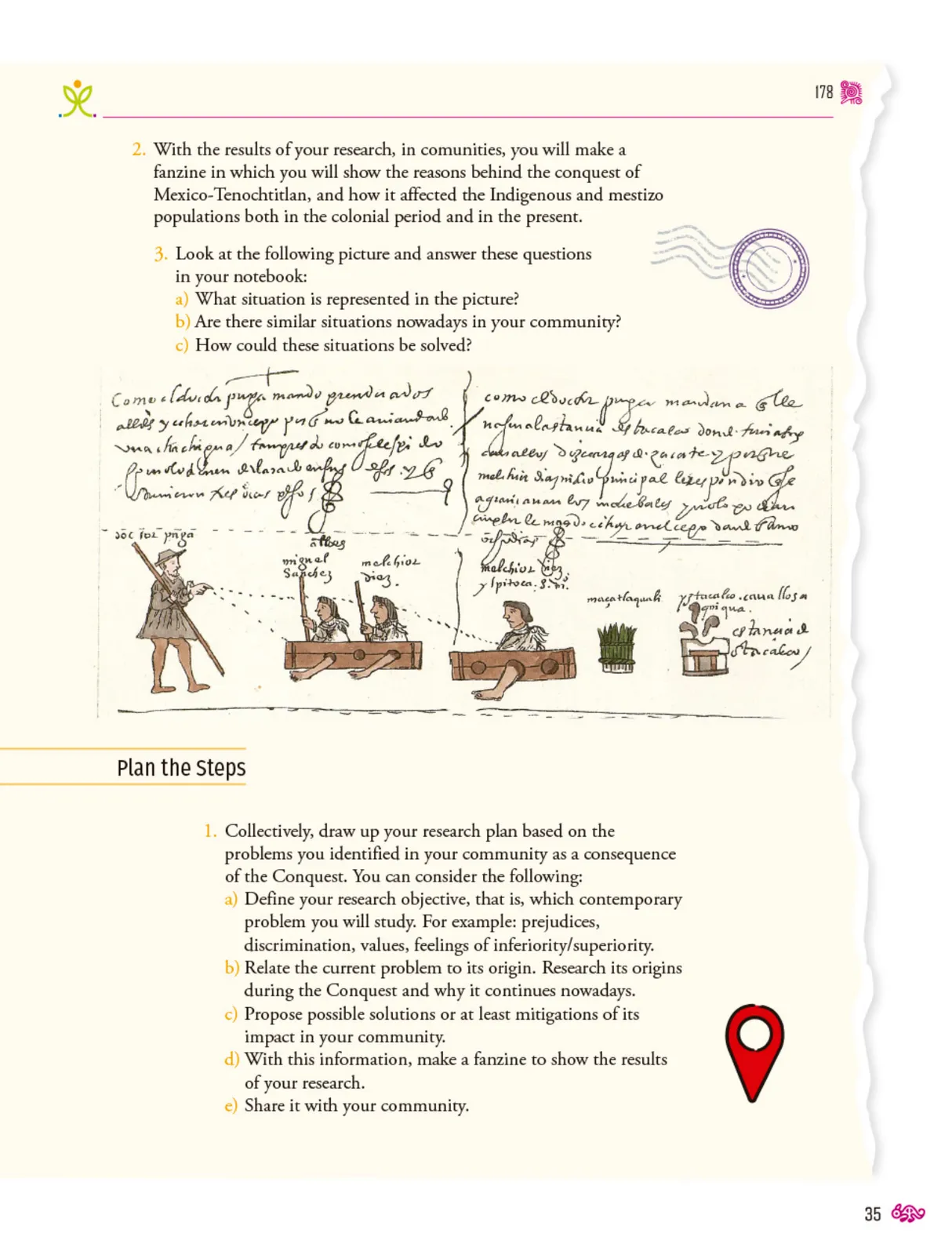 Miniatura página 36 de Uérakua anapu uantakua. Projects and Readings.  Libro de Educación Secundaria Grado 2°  Ciclo Escolar 2025 - 2026
