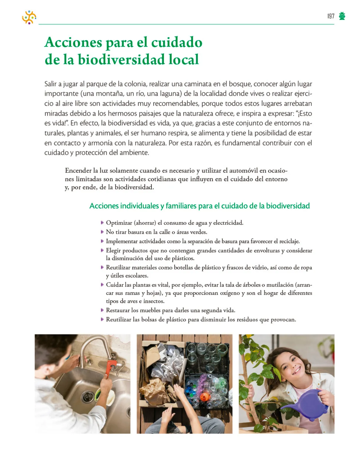 Miniatura página 198 de Colección Ximhai. Saberes y pensamiento científico.   Libro de Educación Telesecundaria Grado 1°  Ciclo Escolar 2025 - 2026