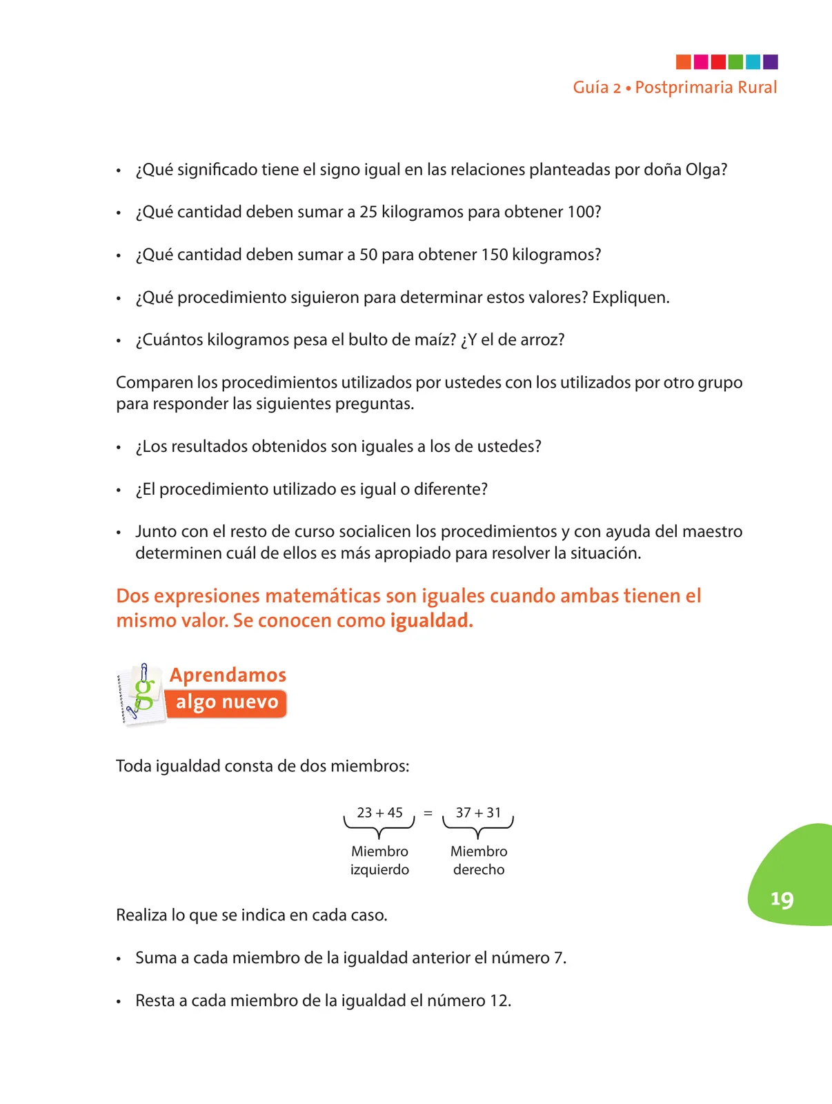 Miniatura página 20 de Matematica 7° · Postprimaria