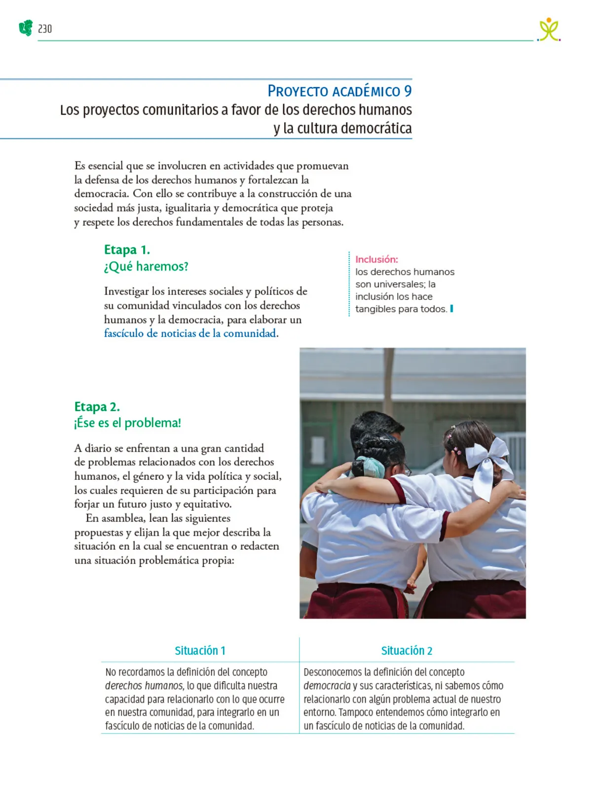 Miniatura página 231 de Colección Nanahuatzin. Nuestro libro de Proyectos. Tomo I.   Libro de Educación Telesecundaria Grado 3°  Ciclo Escolar 2025 - 2026