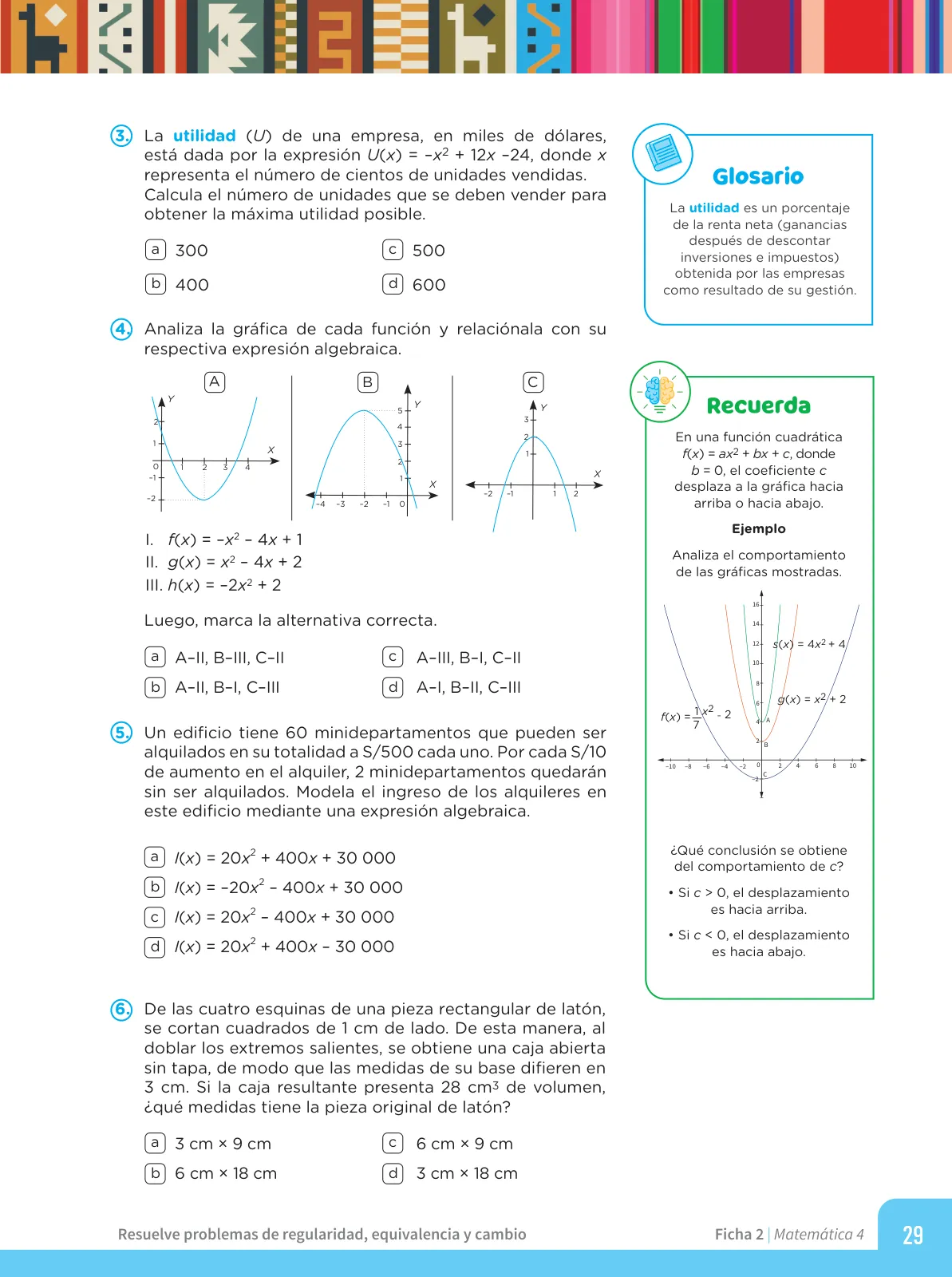 Miniatura página 31 de Fichas de Matemática 4 · 2024