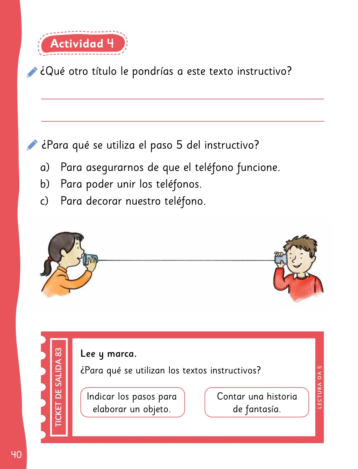 Miniatura página 42 de Lenguaje y Comunicación – Segundo Básico – Texto del Estudiante MINEDUC – Descargar PDF · 2024