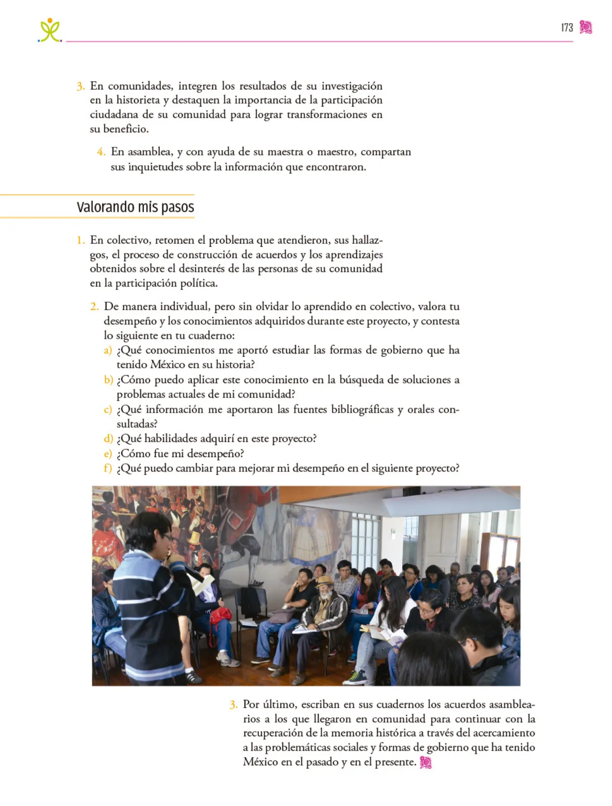 Miniatura página 174 de Colección Sk´asolil. Nuestro libro de proyectos.   Libro de Educación Secundaria Grado 2°  Ciclo Escolar 2025 - 2026