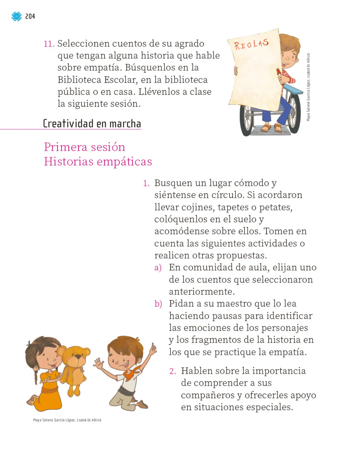 Miniatura página 205 de Proyectos de Aula.   Libro de Educación Primaria Grado 1°  Ciclo Escolar 2025 - 2026