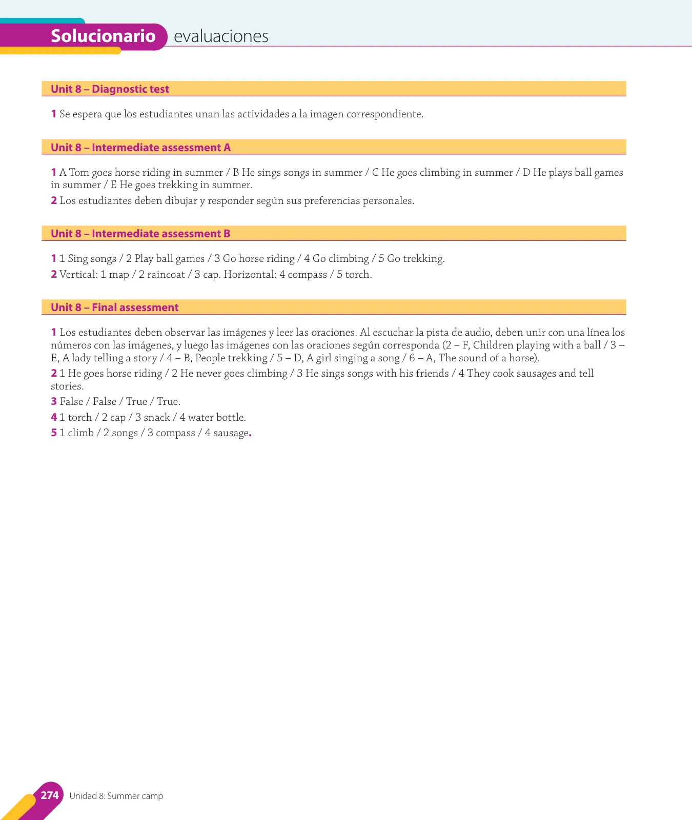 Página 138 de Inglés – Cuarto Básico | Texto del Estudiante MINEDUC – Descargar PDF · 2024