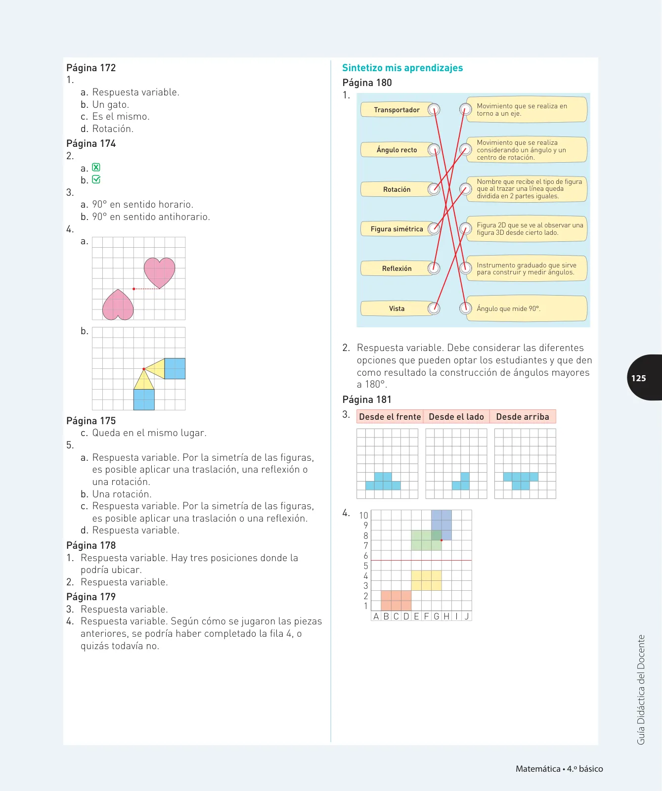 Página 314 de Matemática – Cuarto Básico | Texto del Estudiante MINEDUC – Descargar PDF · 2024