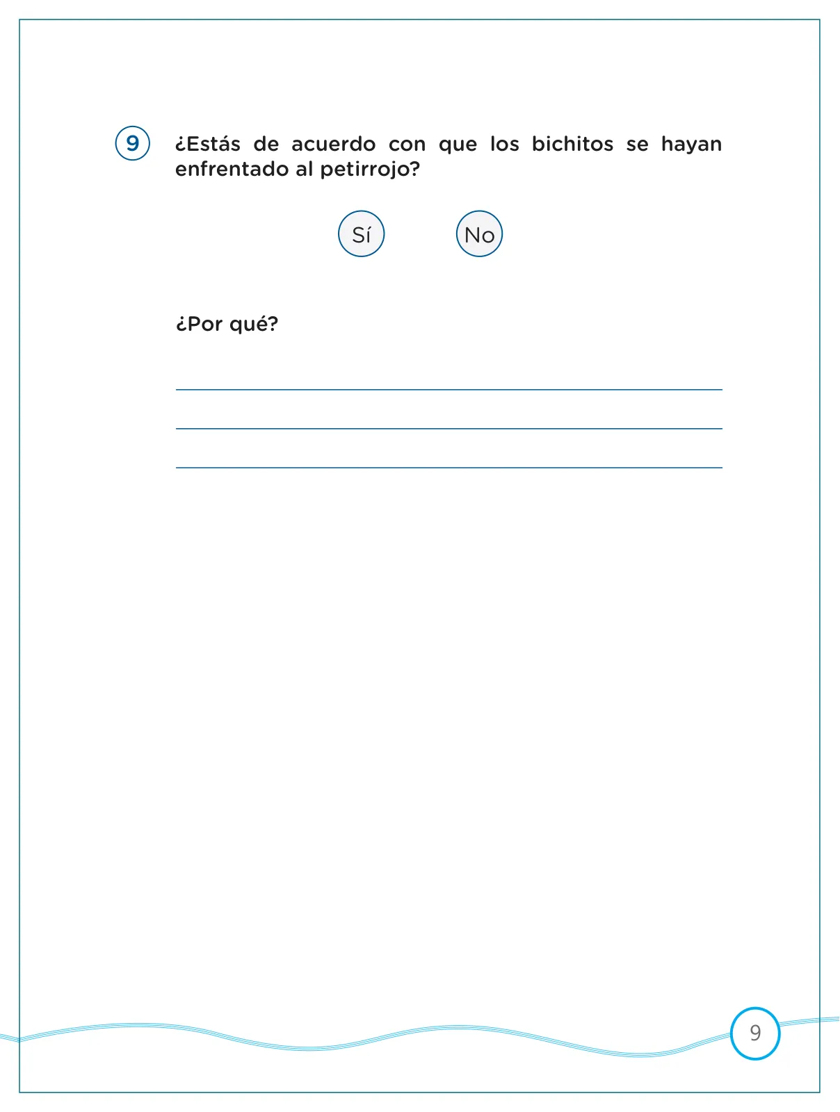 Miniatura página 9 de Kit de evaluación Salida 2 Demostrando lo que aprendimos : Comunicación, tercer trimestre, ﻿Segundo grado - Primaria · 2019