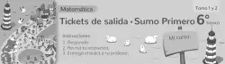 Portada de Libro de Sumo Primero – Sexto Básico | Texto del Estudiante MINEDUC – Descargar PDF · 2024