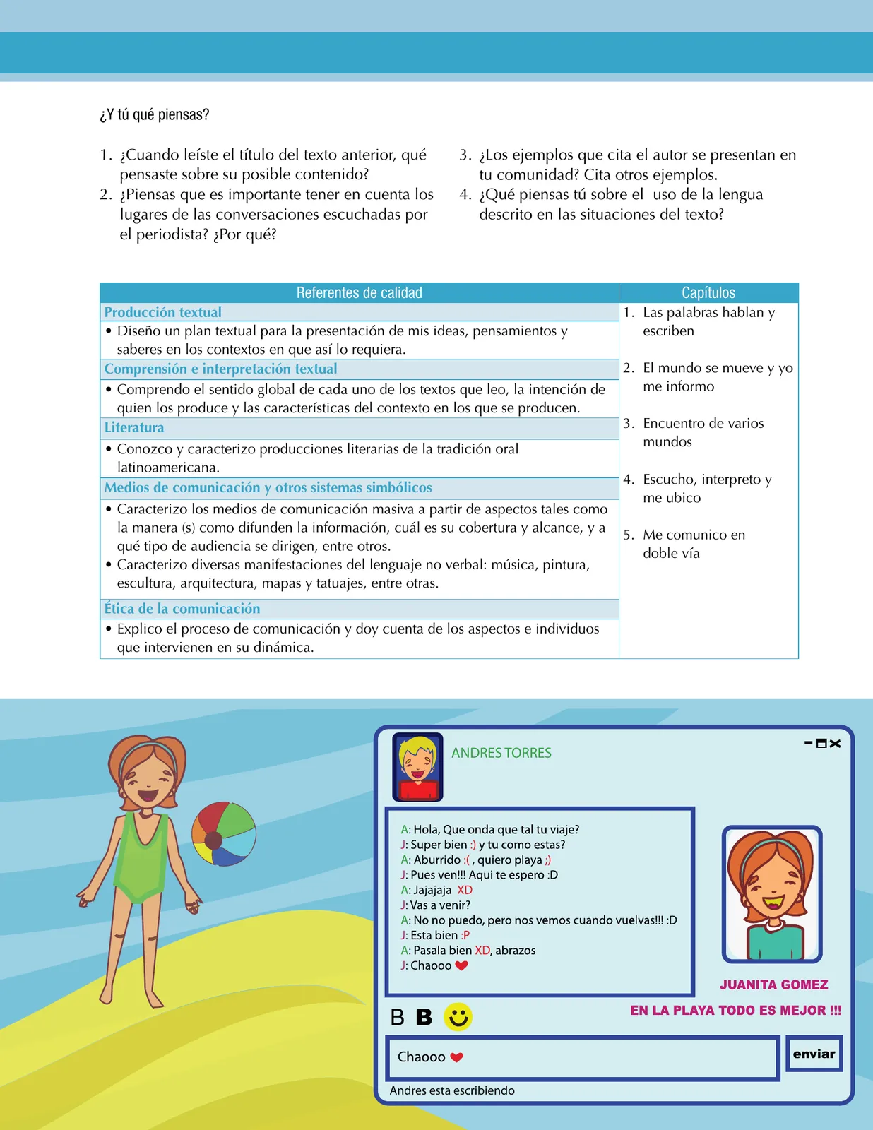 Página 15 de Lenguaje 8° · Secundaria Activa