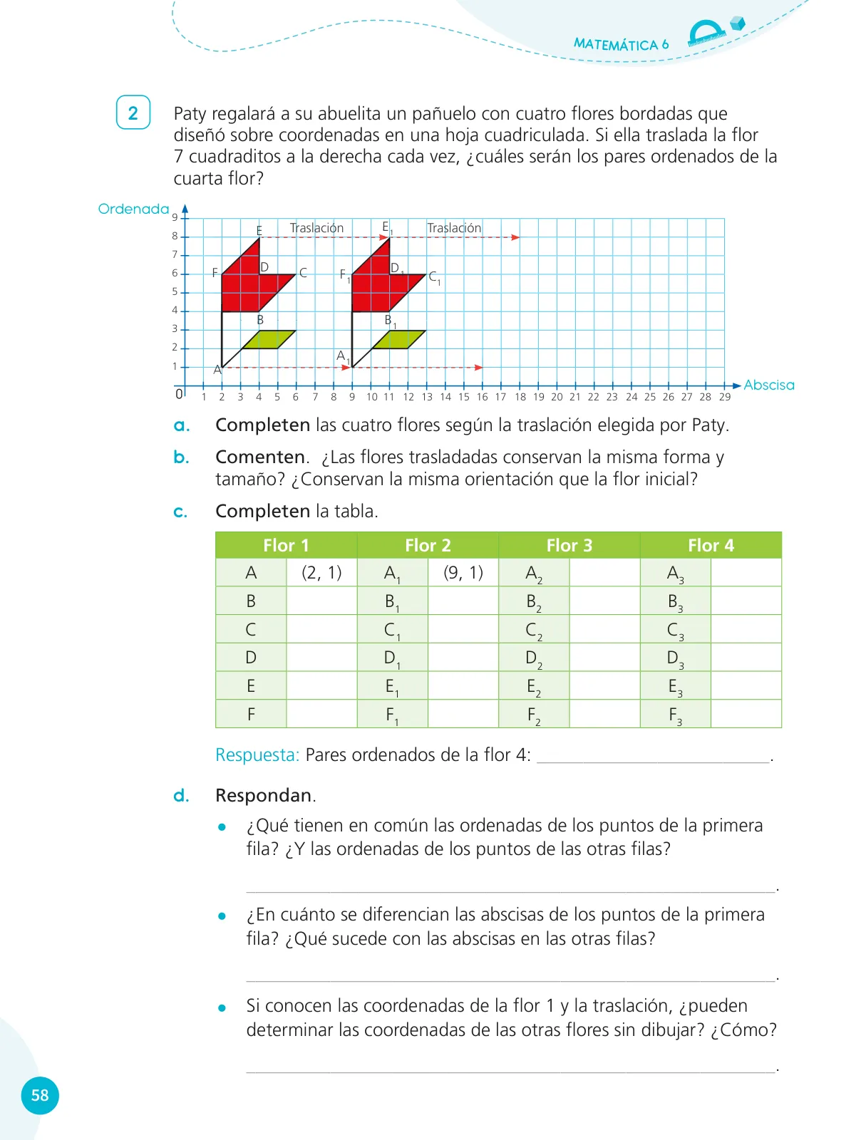 Página 60 de Cuadernillo de Matemática 6, sexto grado de Primaria ﻿ · 2023