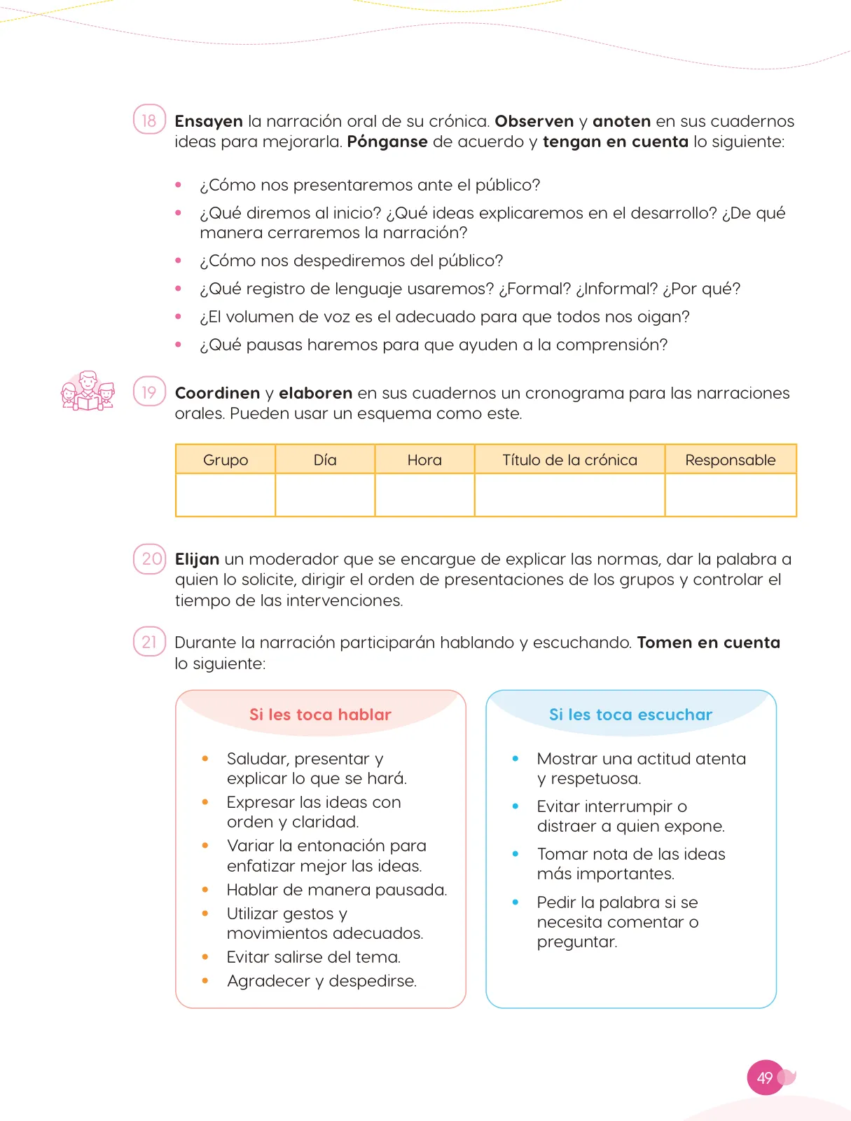Página 51 de Cuadernillo de Comunicación 6. Sexto grado de Primaria · 2024