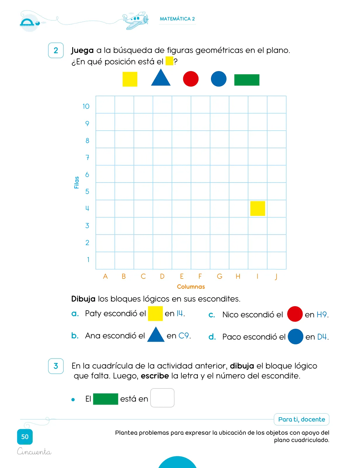 Miniatura página 52 de Cuadernillo de Matemática 2. Segundo grado de Primaria · 2024
