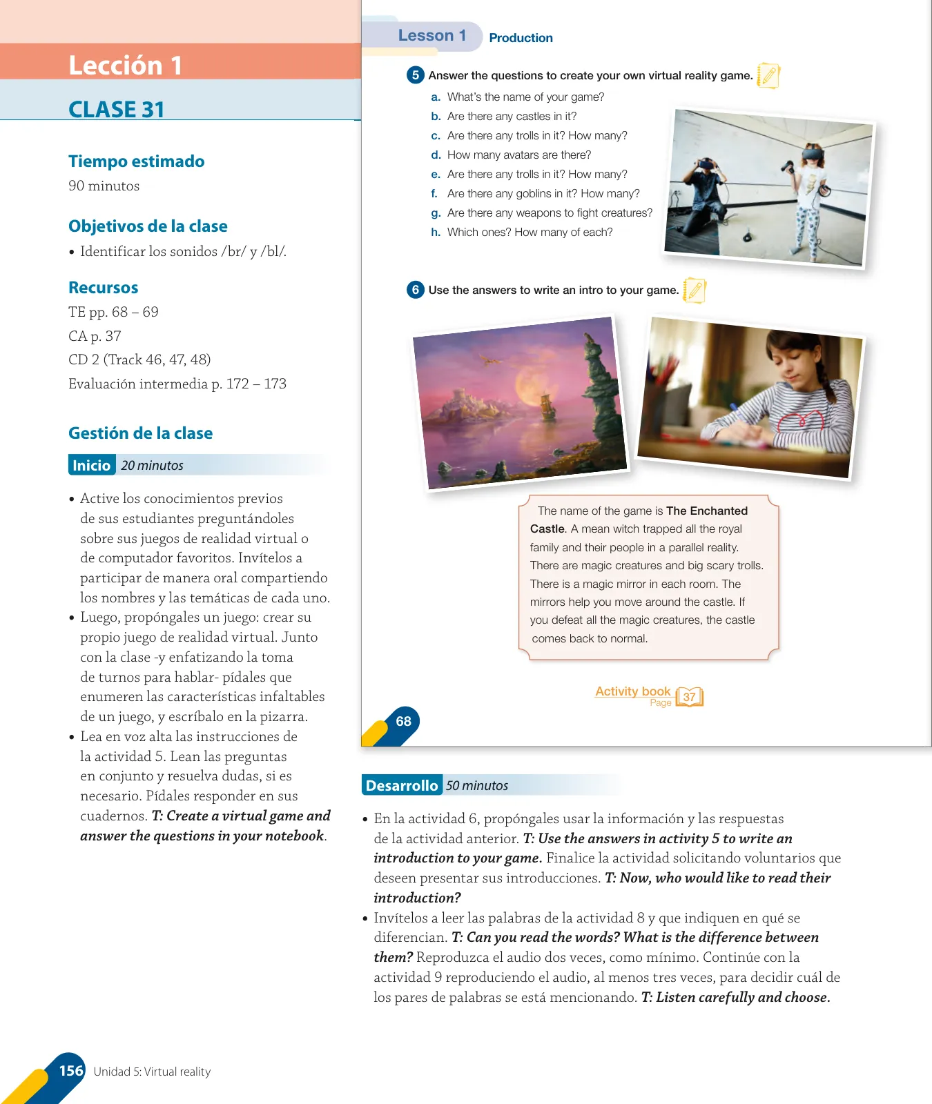 Miniatura página 20 de Inglés – Quinto Básico | Texto del Estudiante MINEDUC – Descargar PDF · 2024