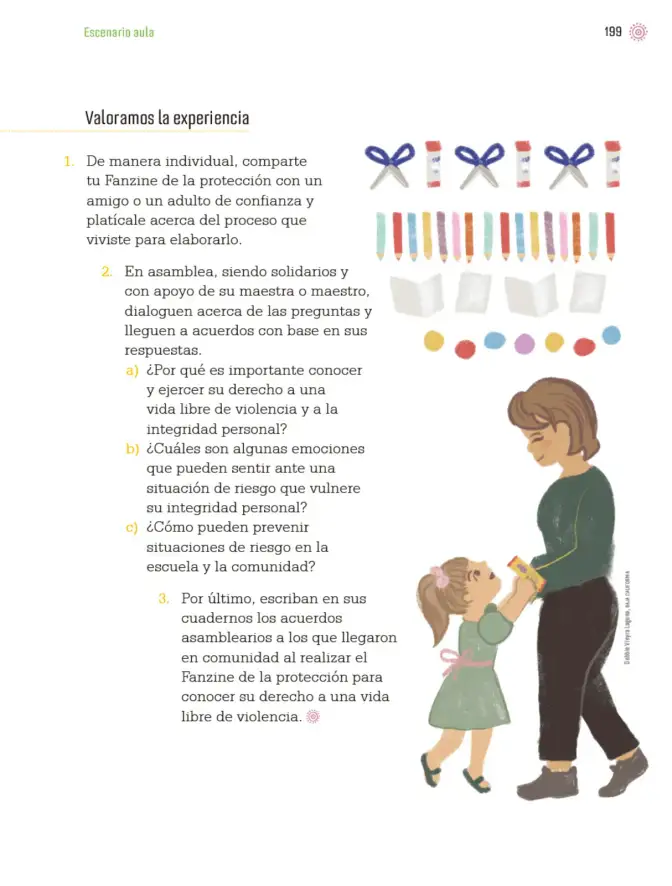 Página 202 de Proyectos de Aula. Libro de Educación Primaria Grado 3° Ciclo Escolar 2025 - 2026