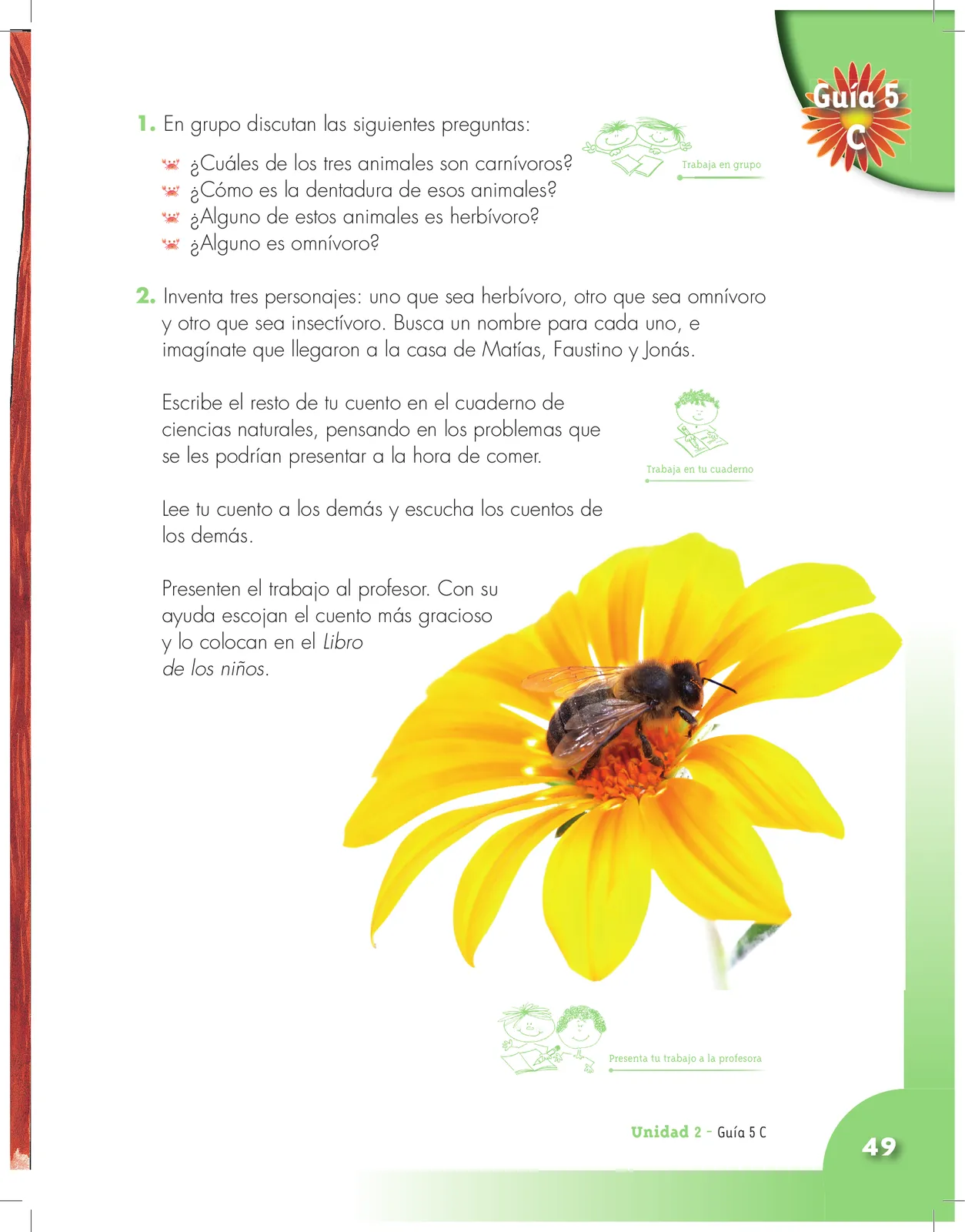 Miniatura página 49 de Ciencias Naturales 3° · Cartilla 01