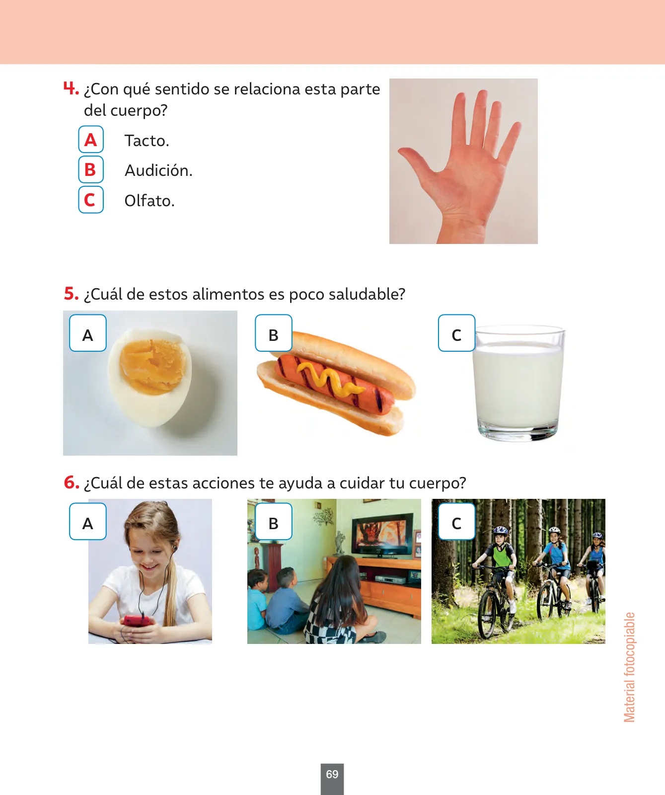 Miniatura página 70 de Ciencias Naturales – Primero Básico | Texto del Estudiante (MINEDUC) – Descargar PDF · 2024