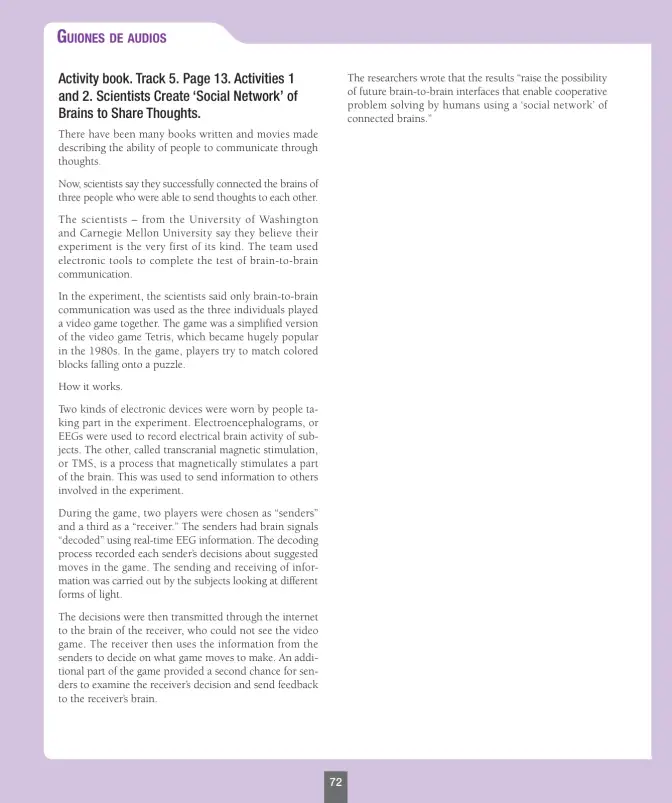 Página 73 de Inglés – Octavo Básico | Student’s Book MINEDUC – Descargar PDF · 2024