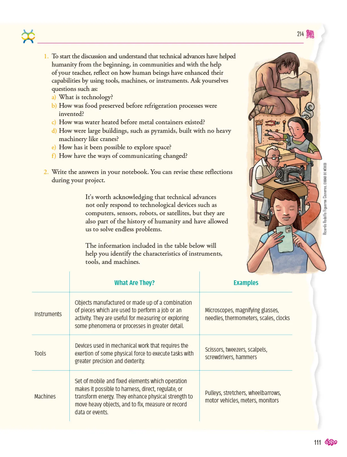 Miniatura página 112 de Uérakua anapu uantakua. Projects and Readings.  Libro de Educación Secundaria Grado 2°  Ciclo Escolar 2025 - 2026