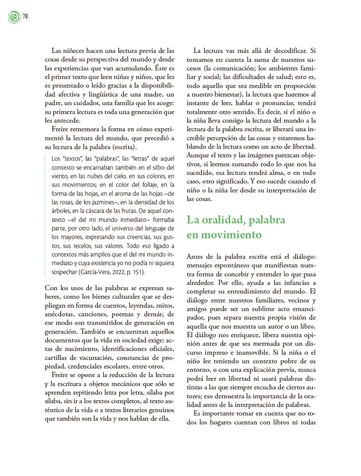 Miniatura página 79 de Crianza para la libertad. Libro para las familias. Fase 2  Libro de Educación Preescolar Grado 1°, 2°, 3°  Ciclo Escolar 2025 - 2026