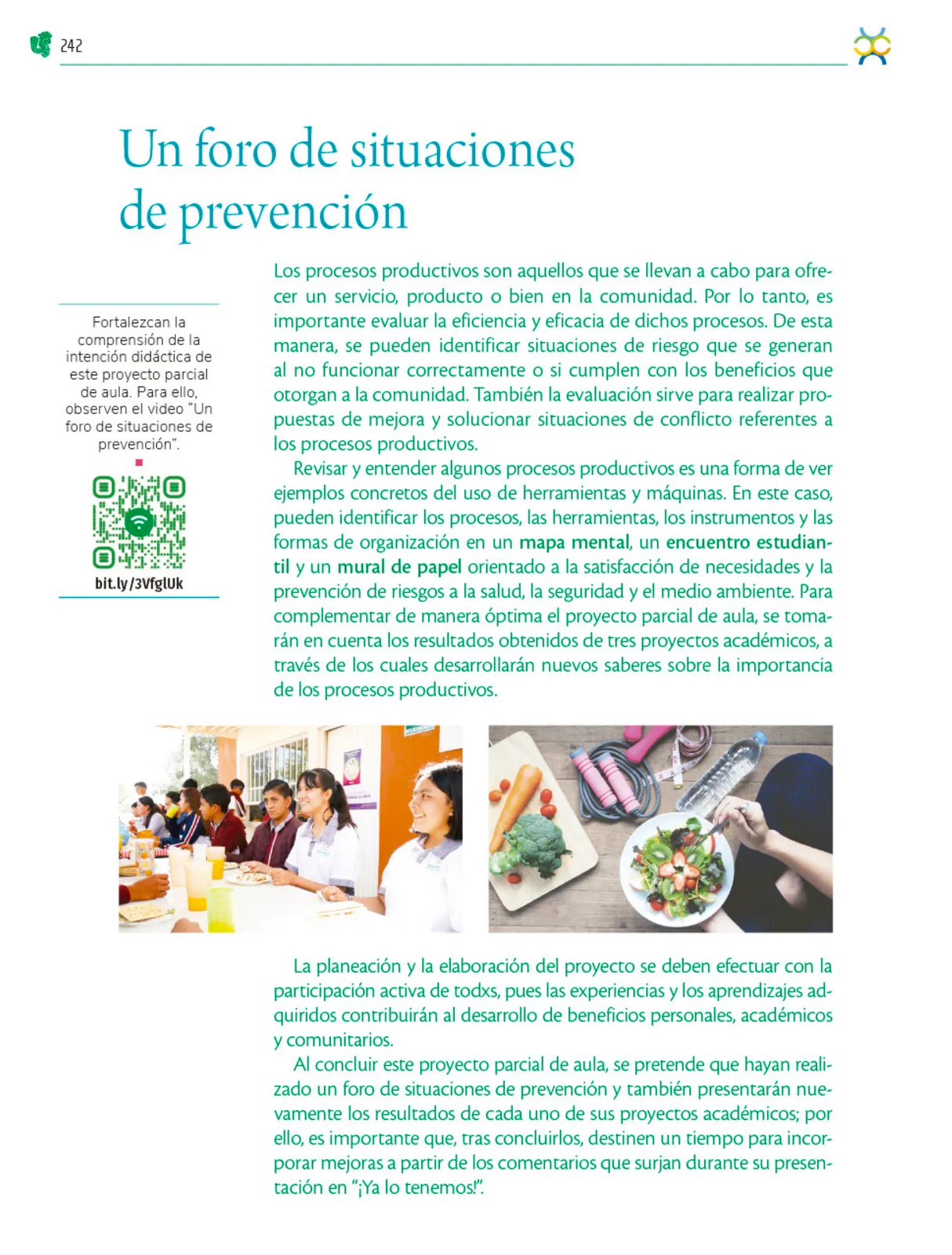 Página 243 de Colección Ximhai. Nuestro libro de Proyectos. Tomo II. Libro de Educación Telesecundaria Grado 1° Ciclo Escolar 2025 - 2026