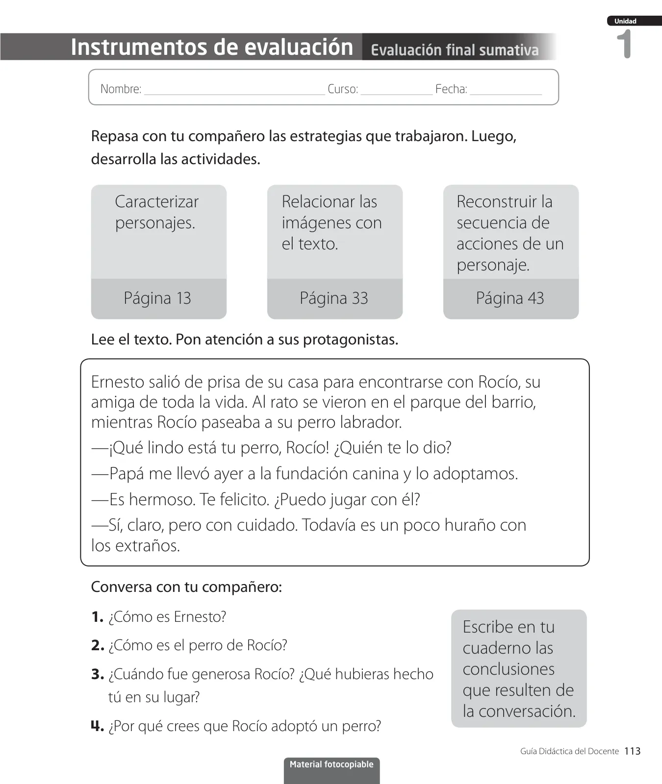 Miniatura página 115 de Lenguaje y Comunicación – Segundo Básico – Texto del Estudiante MINEDUC – Descargar PDF · 2024