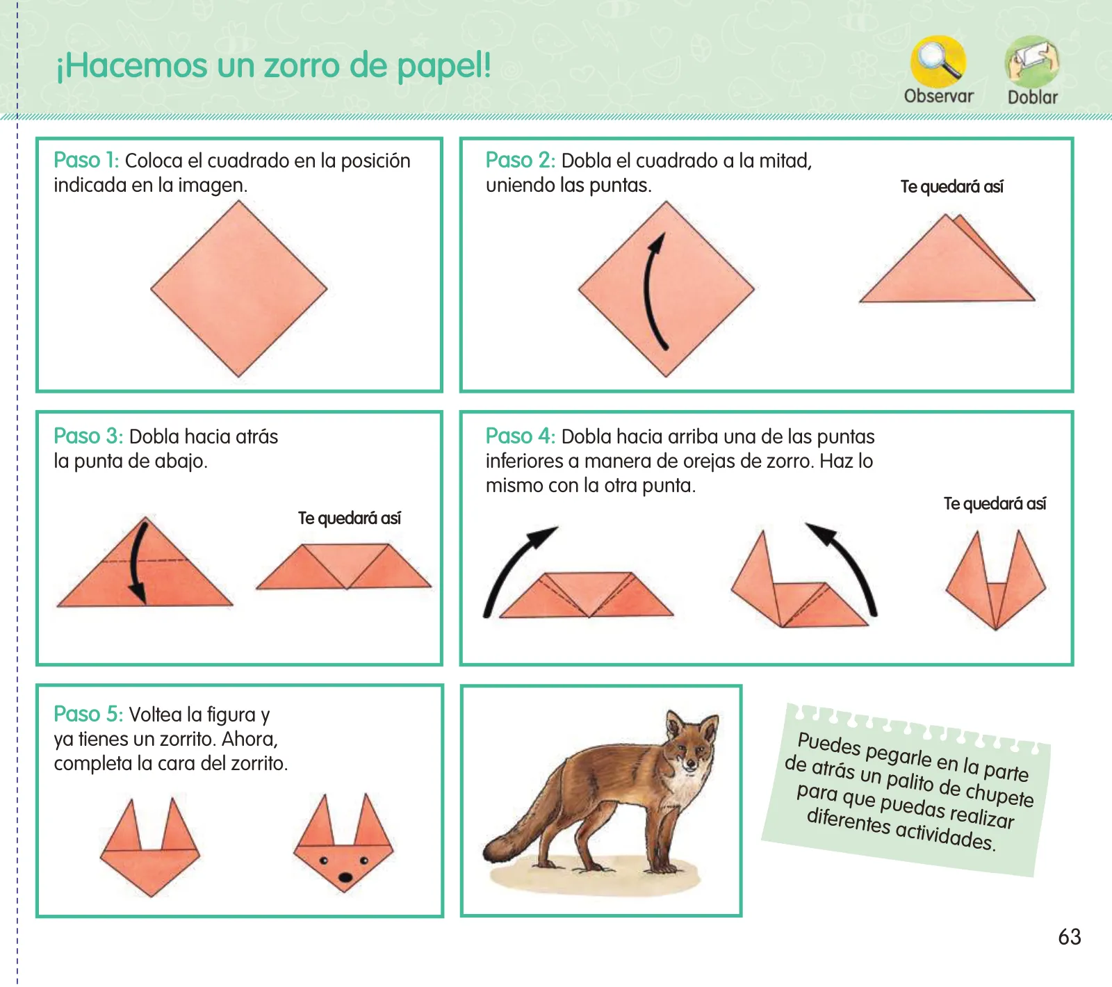 Miniatura página 65 de Crea, resuelve y aprende. Material impreso para niñas y niños de 4 años · 2024