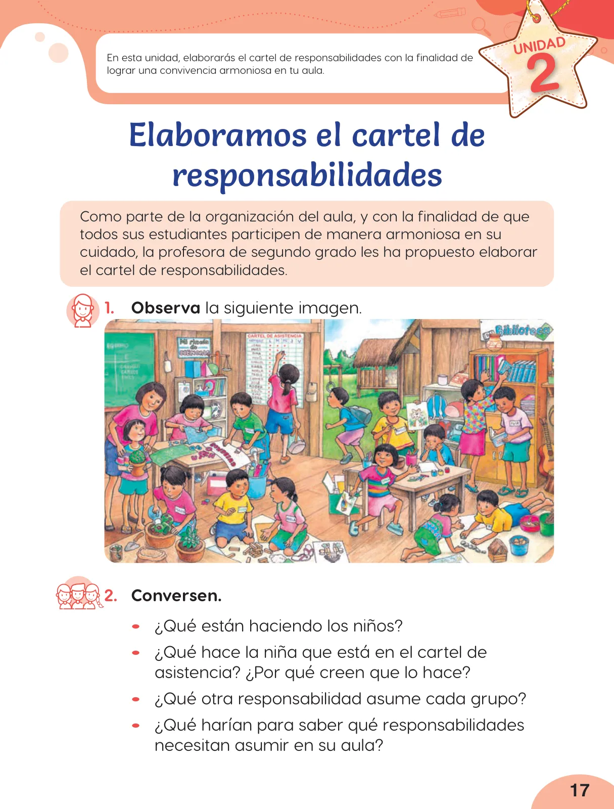 Página 19 de Cuadernillo de Comunicación 2, segundo grado de Primaria · 2023