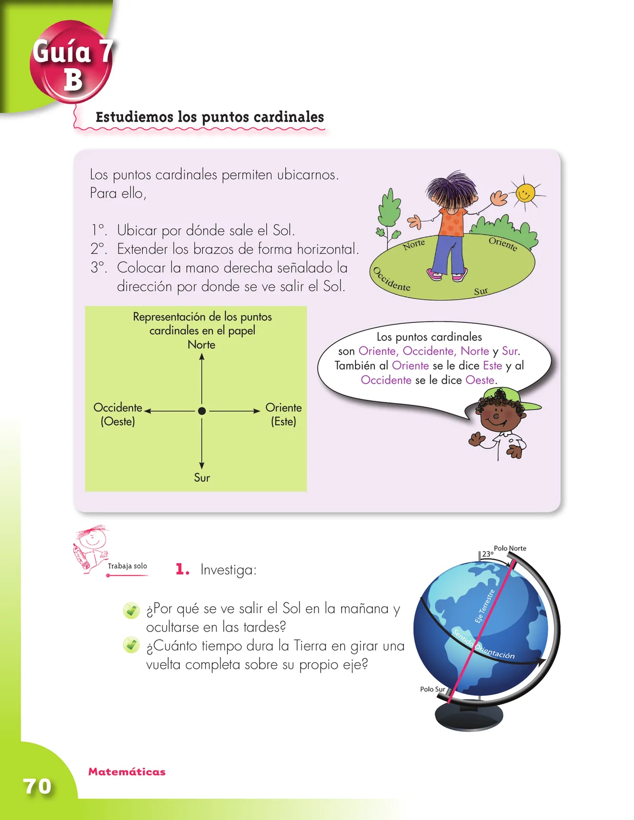 Página 70 de Matematica 3° · Cartilla 01