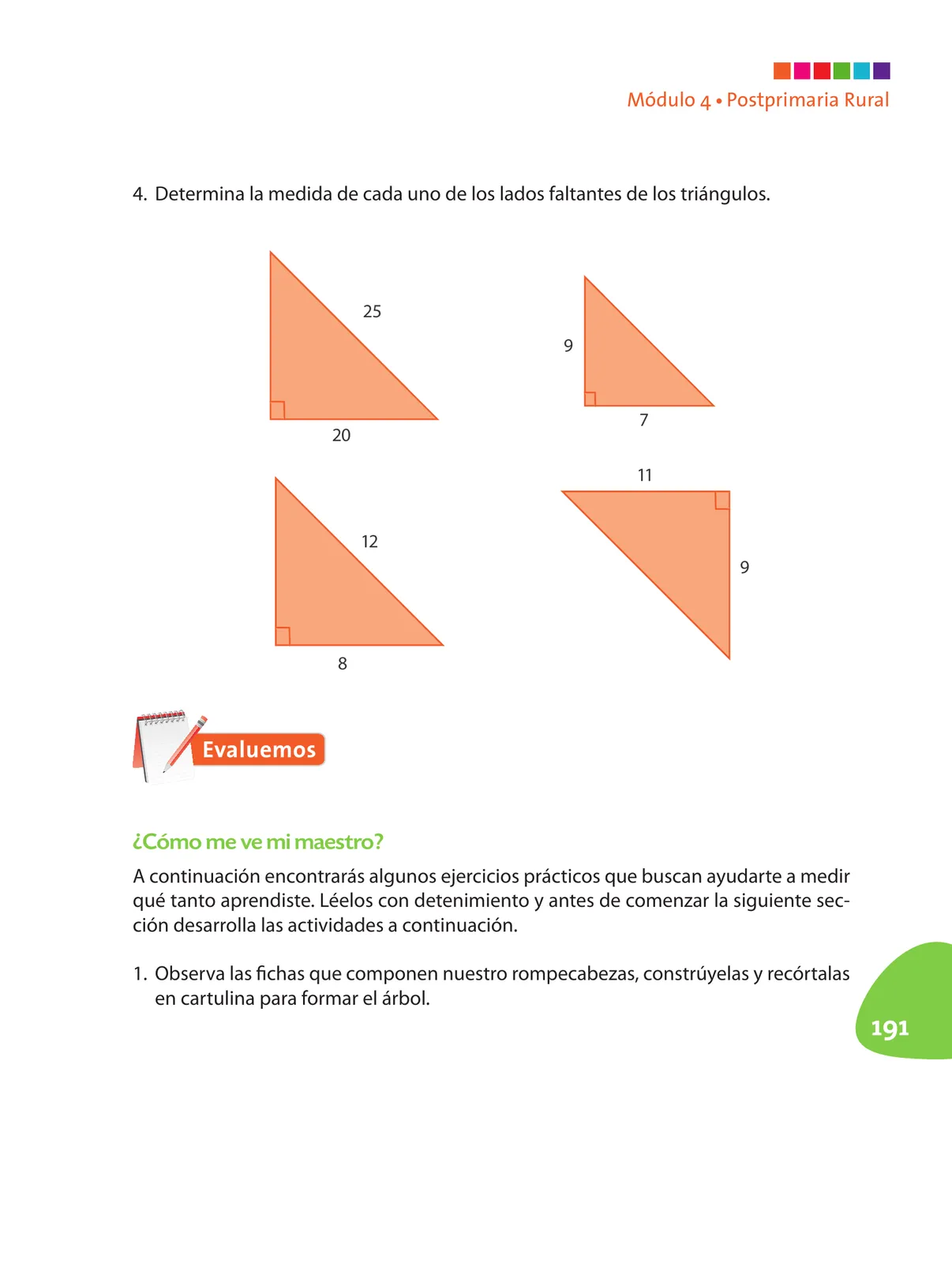 Página 192 de Matematica 8° · Postprimaria