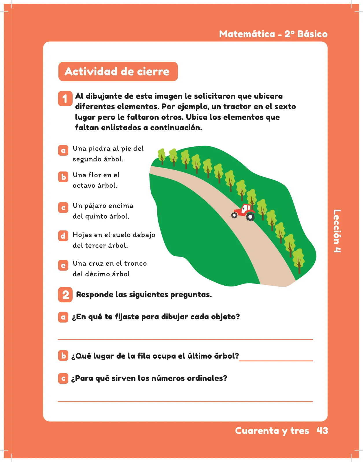 Miniatura página 45 de Sumo Primero – Segundo Básico | Texto del Estudiante MINEDUC – Descargar PDF · 2024