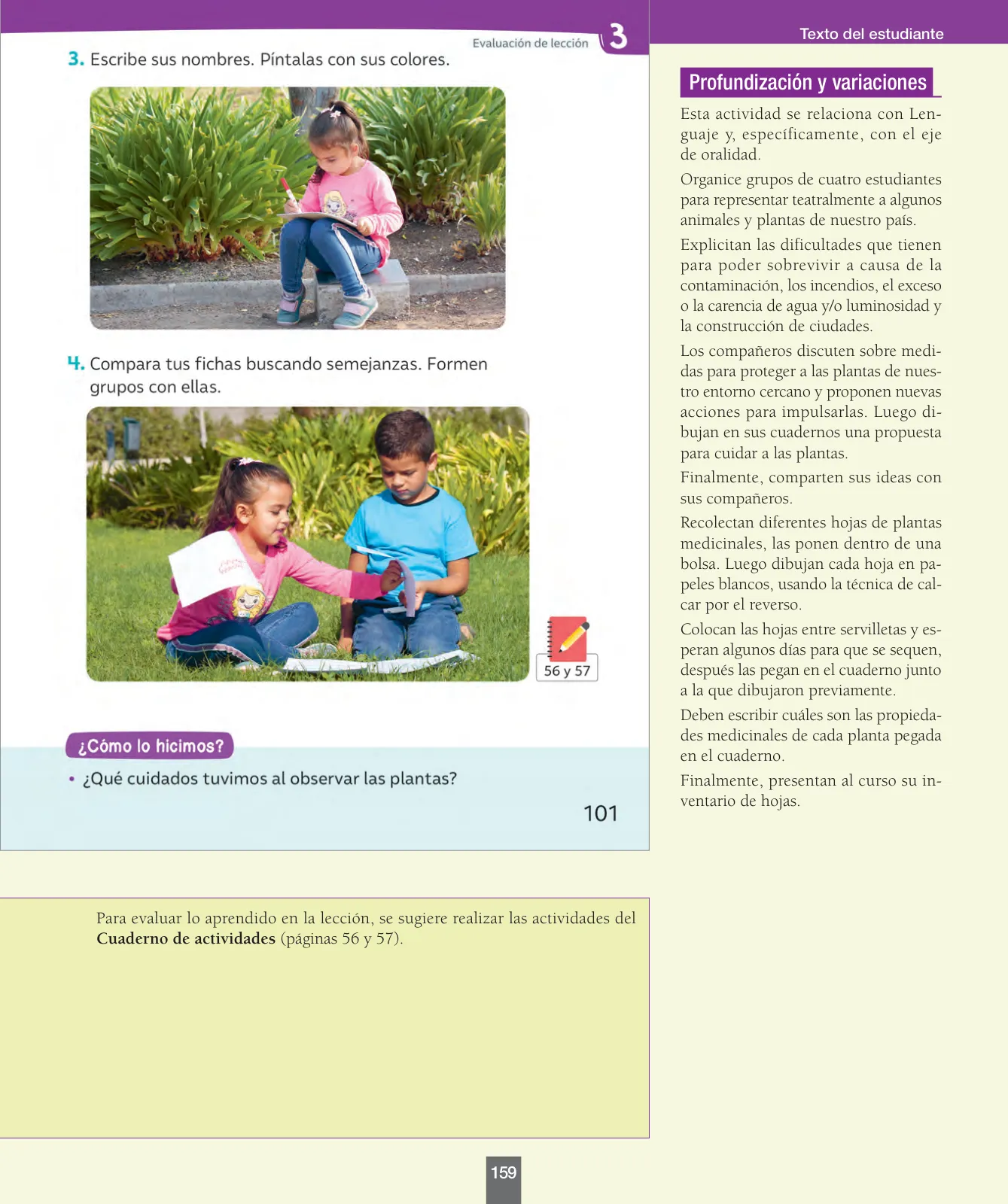 Miniatura página 160 de Ciencias Naturales – Primero Básico | Texto del Estudiante (MINEDUC) – Descargar PDF · 2024